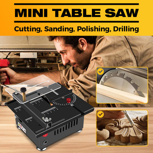 ??2025 Hot Sale?Sakerplus Multi-functional Mini Precision Table Saw